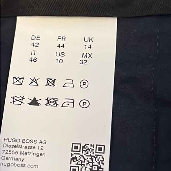 Hugo Boss Plaid Straight Leg Pants - Picture 11 of 13